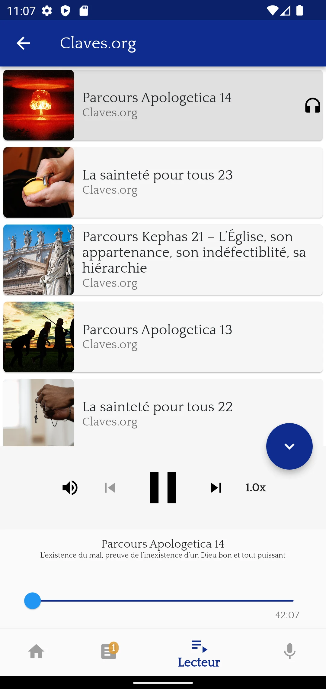 Claves screenshot