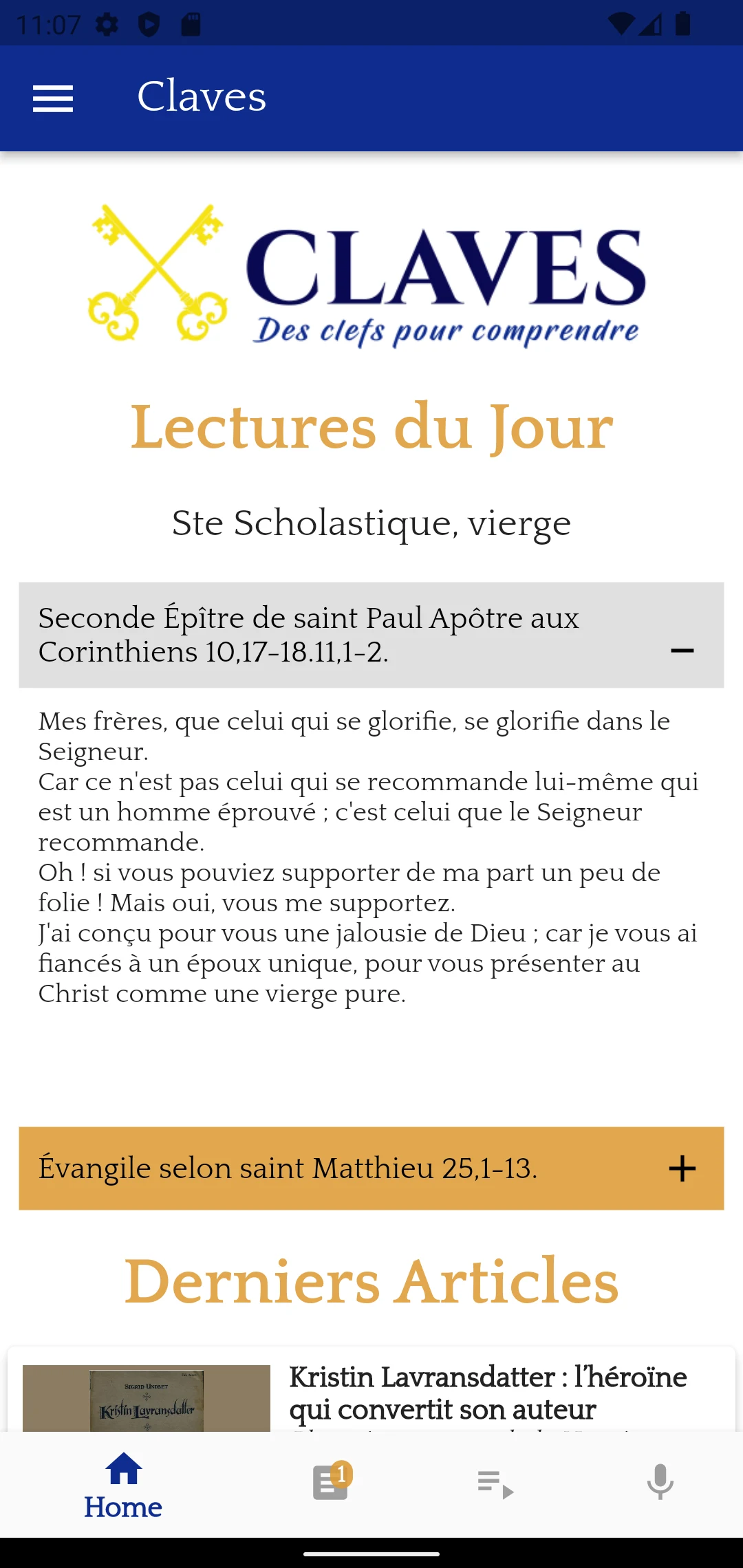 Claves screenshot